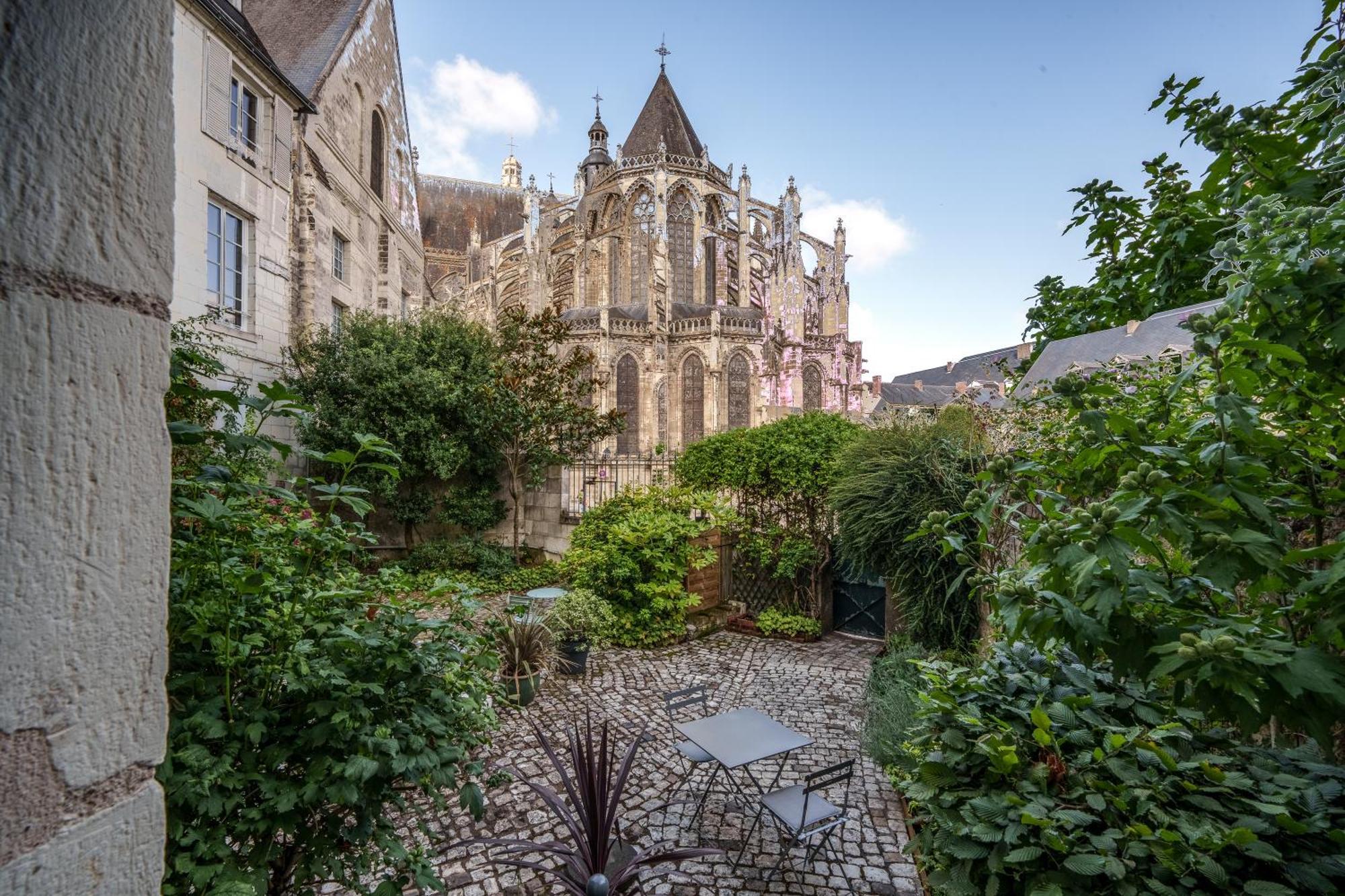 Appartement Raffine Vue Cathedrale, Jardin, Wifi Tours Luaran gambar